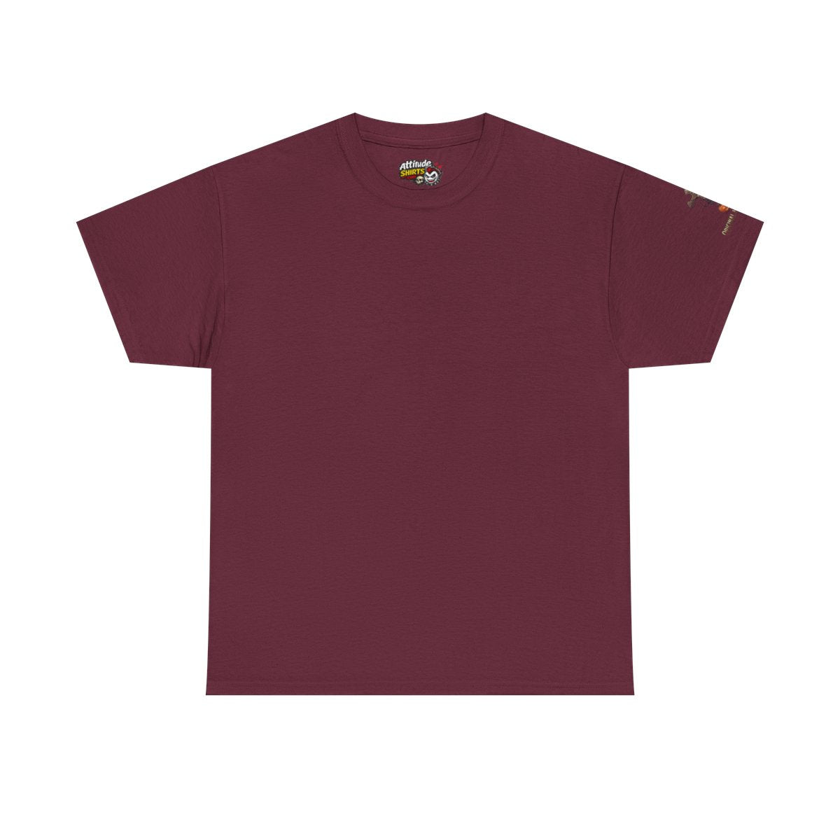 Color: Maroon | Original Hard Limit Premium Graphic Tee