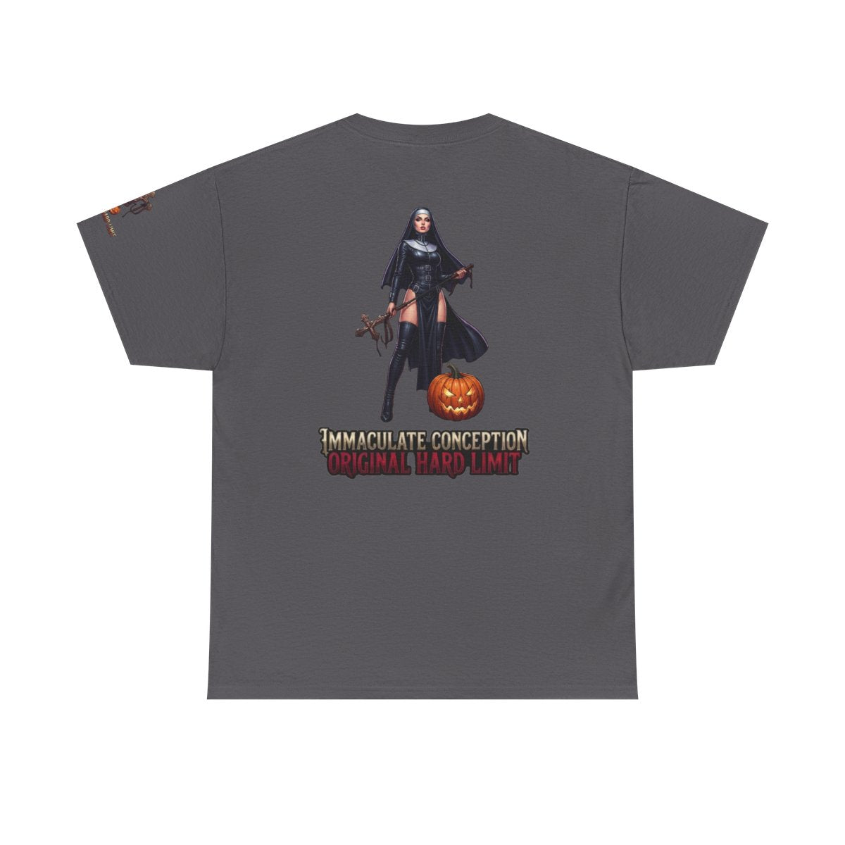 Color: Charcoal | Original Hard Limit Premium Graphic Tee