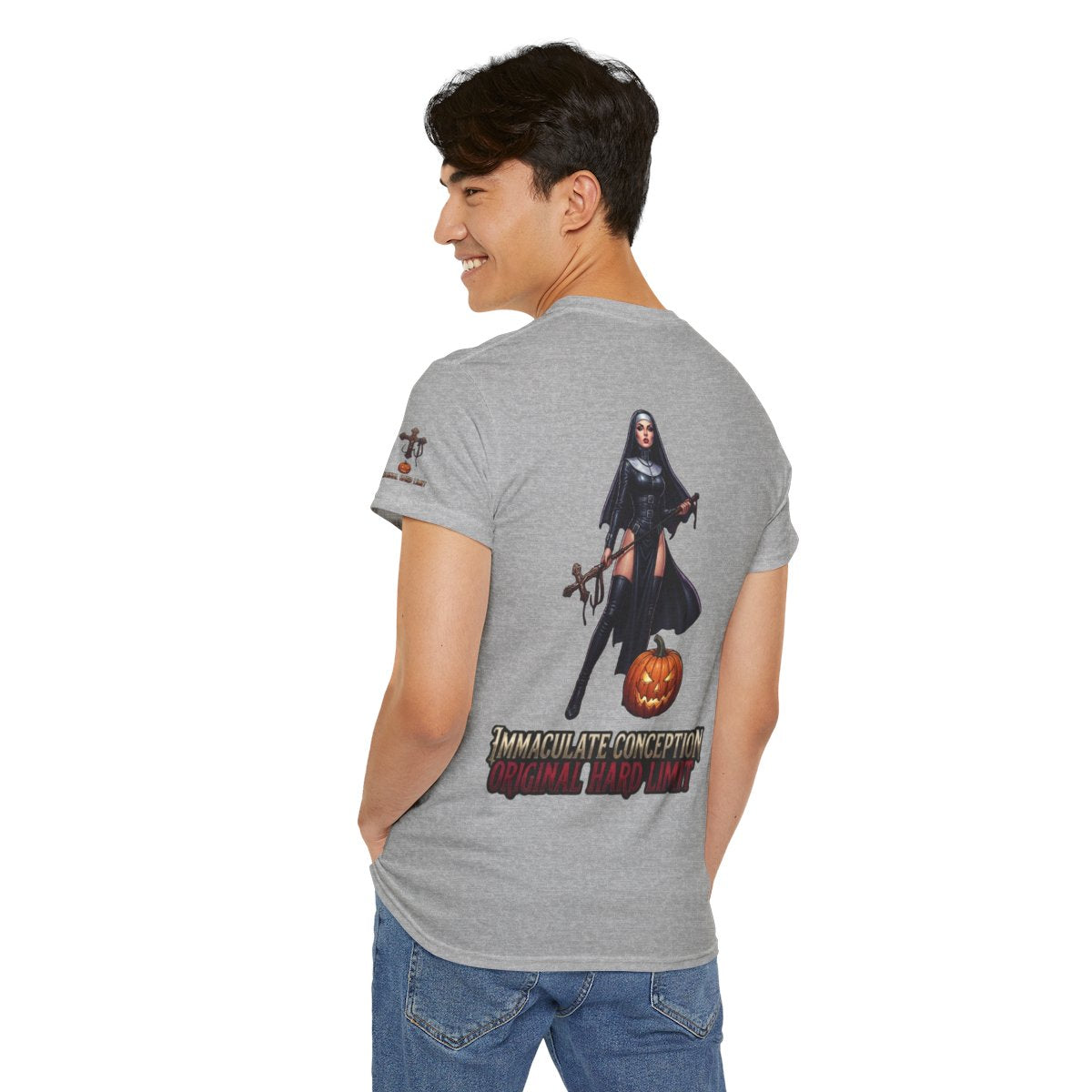 Color: Sport Grey | Original Hard Limit Premium Graphic Tee