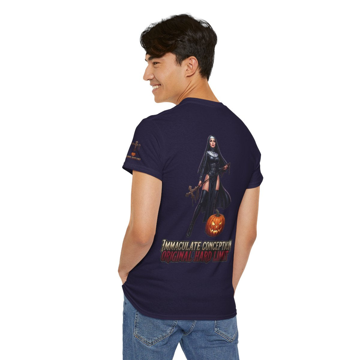 Color: Blackberry | Original Hard Limit Premium Graphic Tee