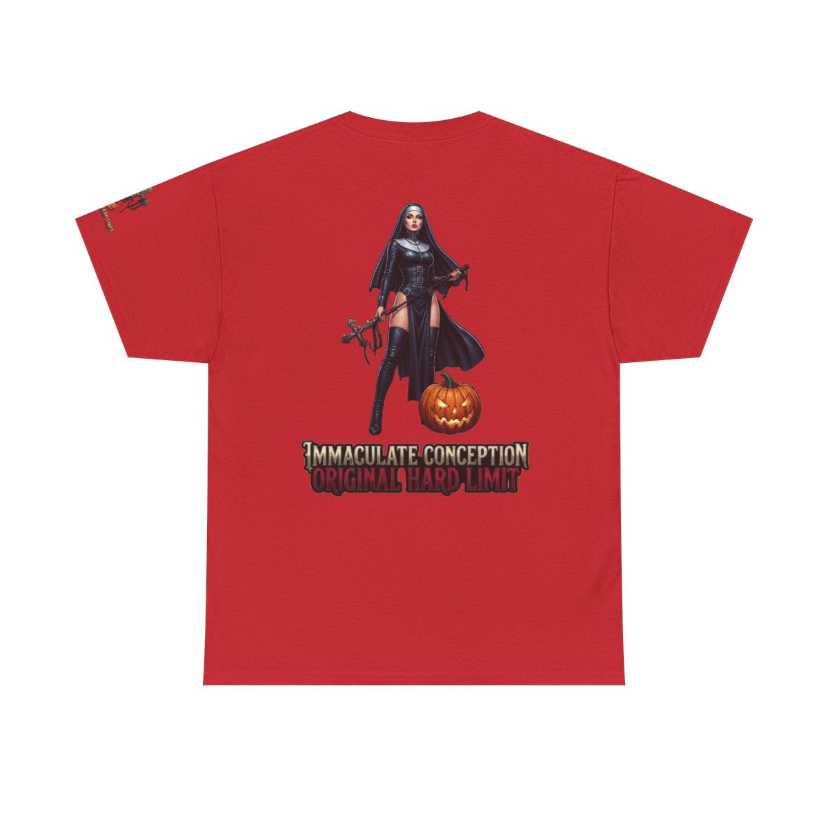 Color: Red | Original Hard Limit Premium Graphic Tee