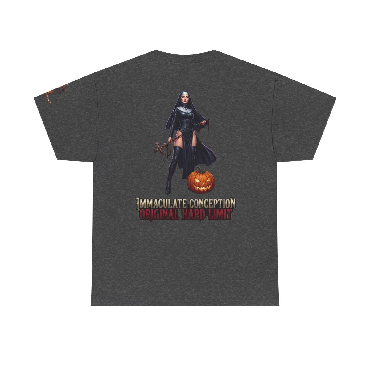 Color: Dark Heather | Original Hard Limit Premium Graphic Tee