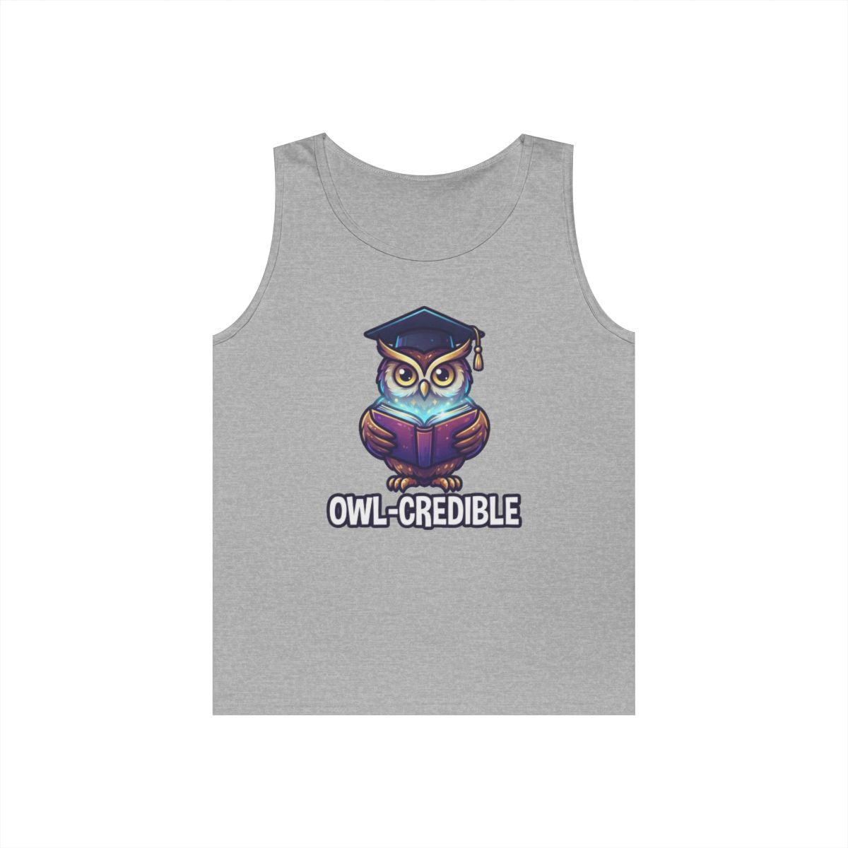 Color: Sport Grey | Owl Credible Tank Top