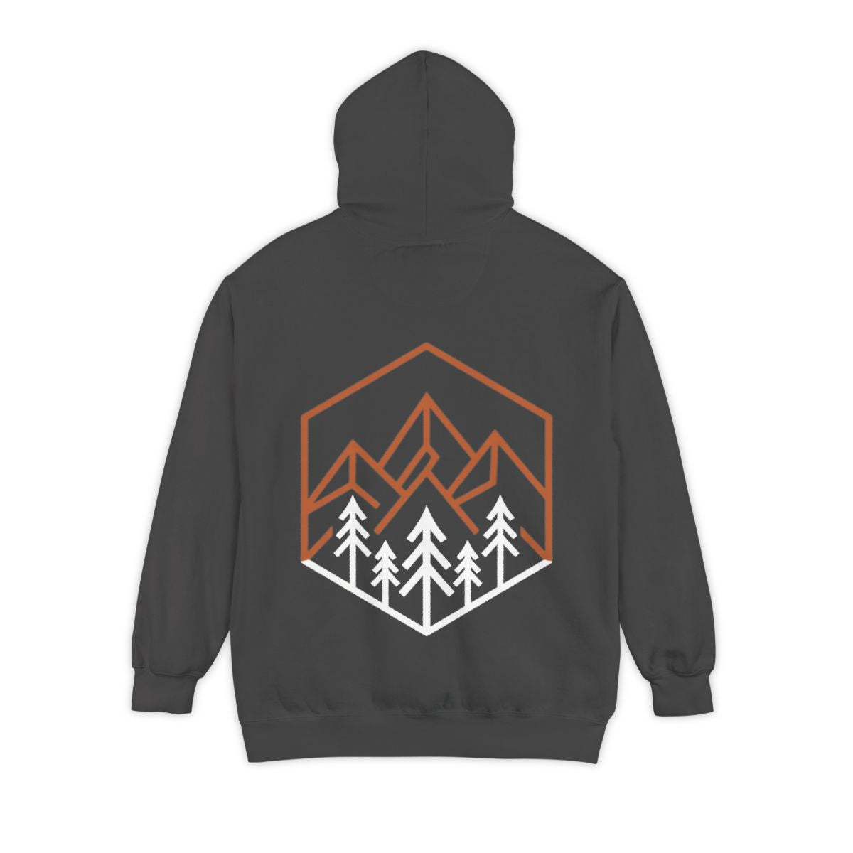 Color: Pepper | Peaks Garment-Dyed Hoodie