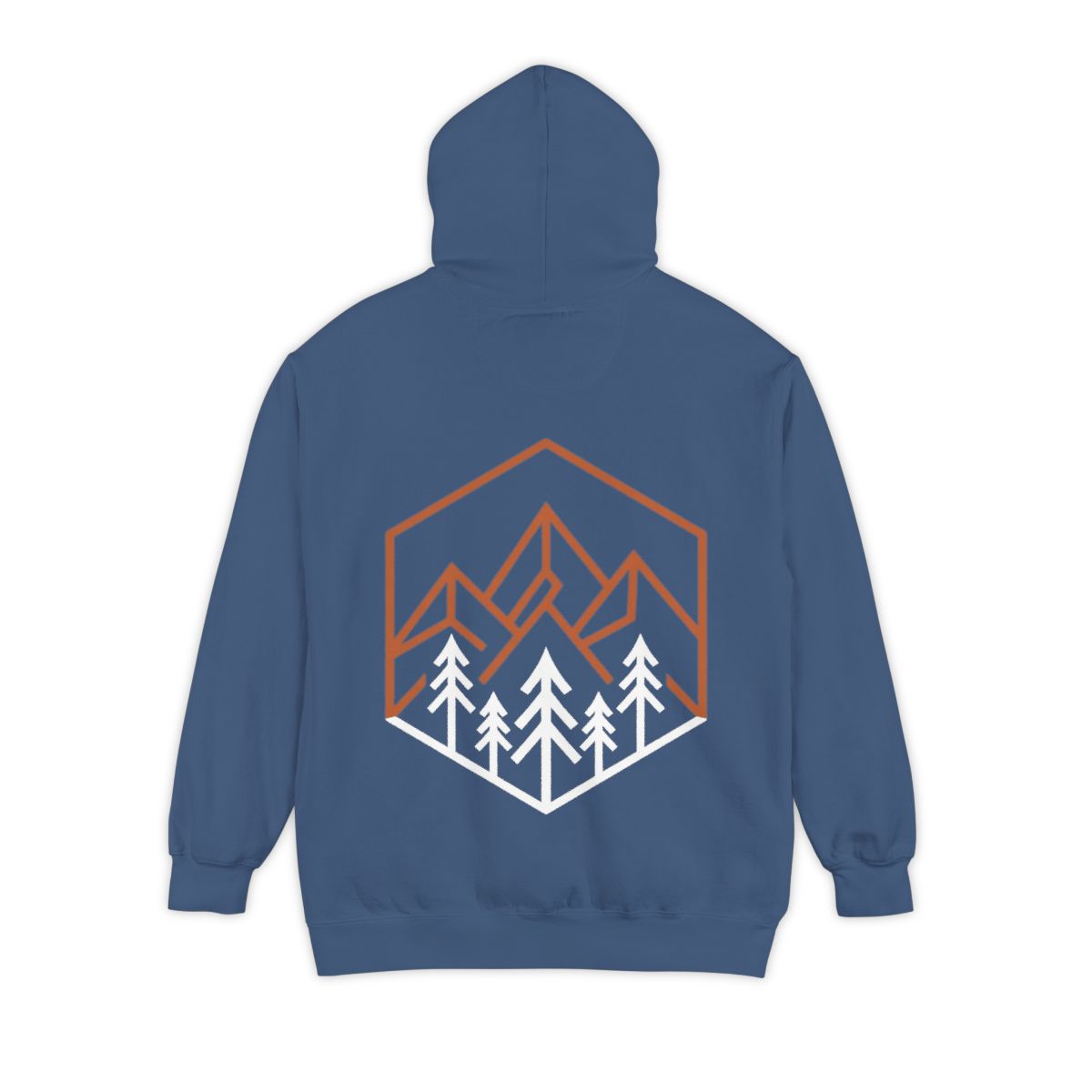 Color: True Navy | Peaks Garment-Dyed Hoodie