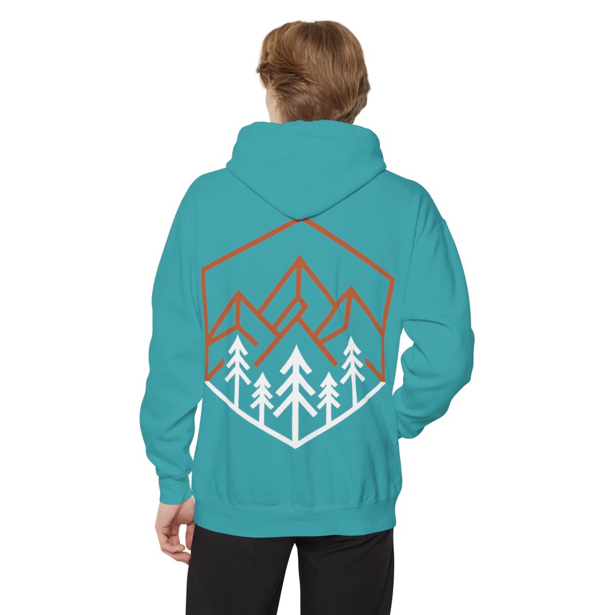 Color: Seafoam | Peaks Garment-Dyed Hoodie