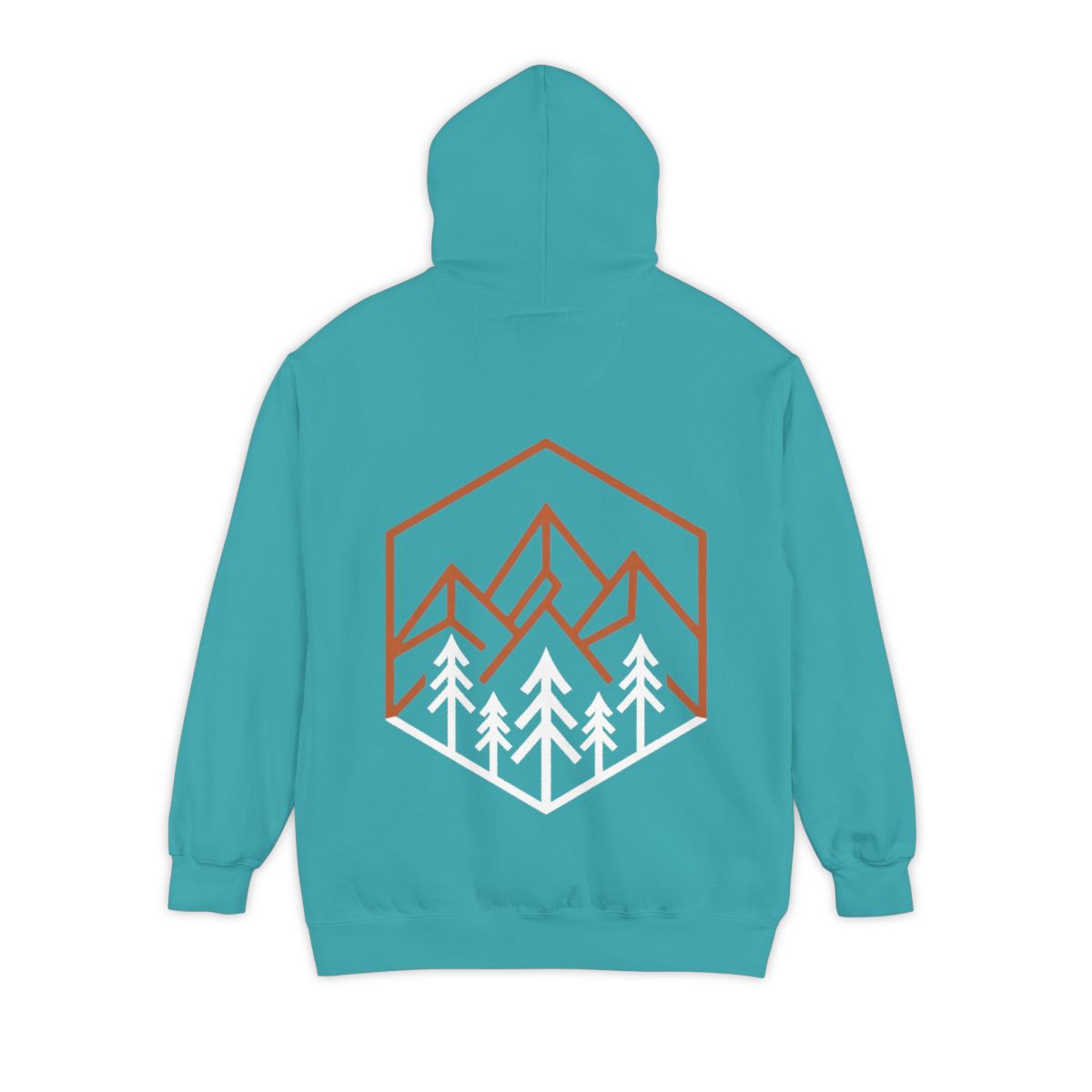 Color: Seafoam | Peaks Garment-Dyed Hoodie