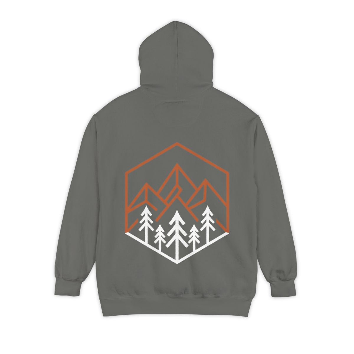 Color: Grey | Peaks Garment-Dyed Hoodie