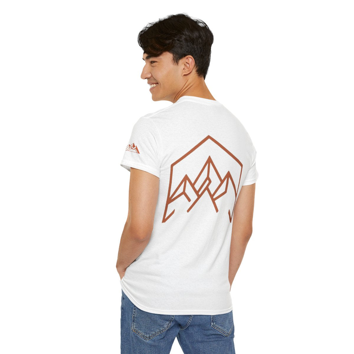 Color: White | Peaks Premium Graphic Tee