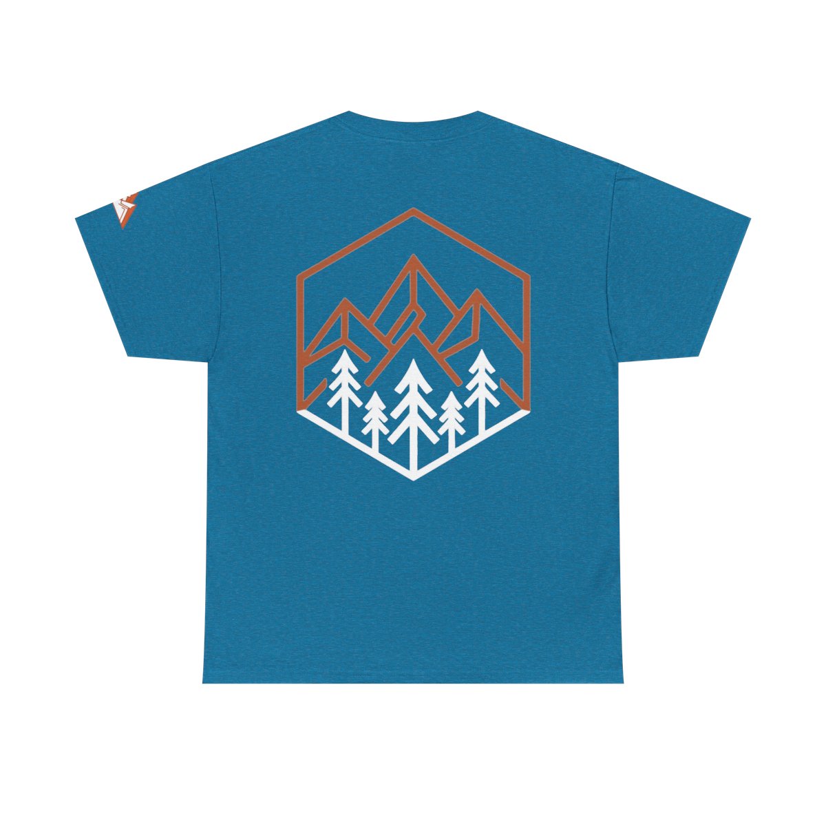 Color: Antique Sapphire | Peaks Premium Graphic Tee