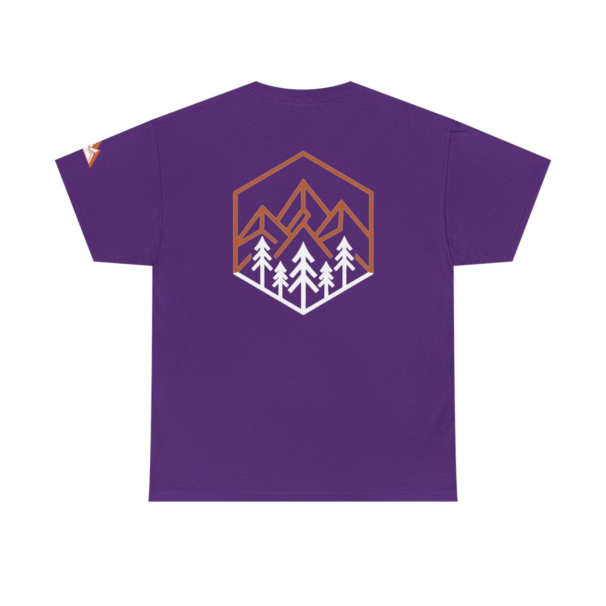 Color: Purple | Peaks Premium Graphic Tee