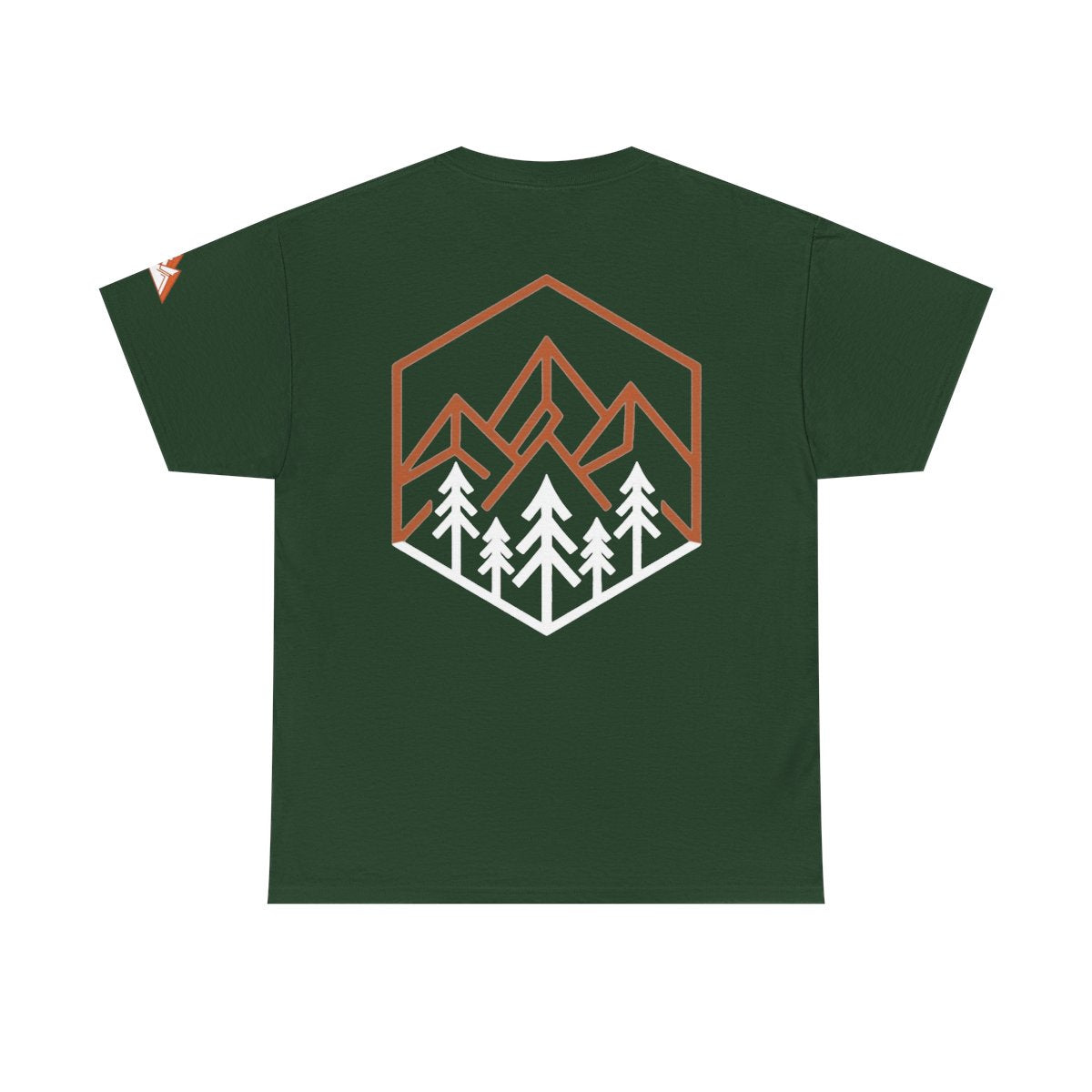 Color: Forest Green | Peaks Premium Graphic Tee
