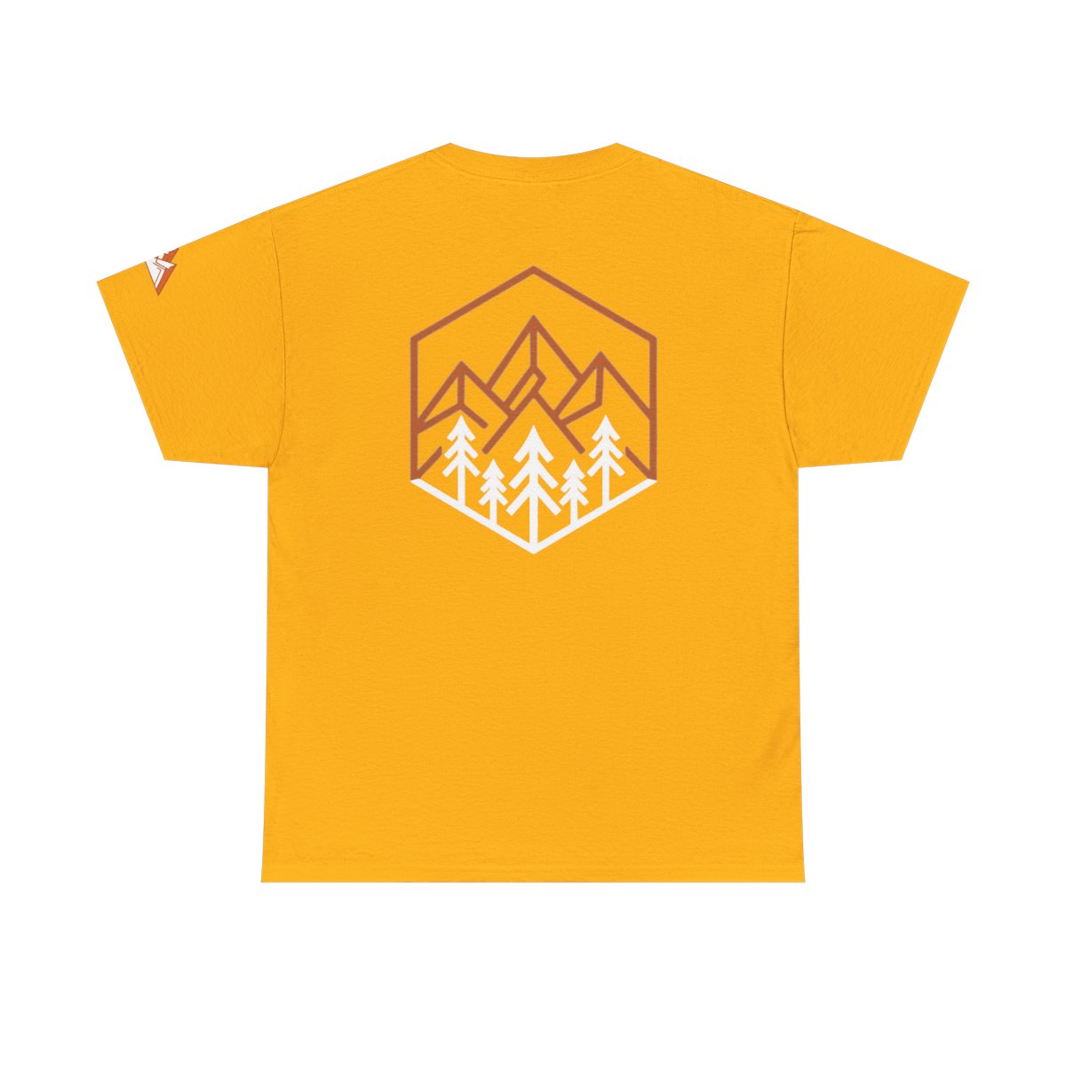 Color: Gold | Peaks Premium Graphic Tee