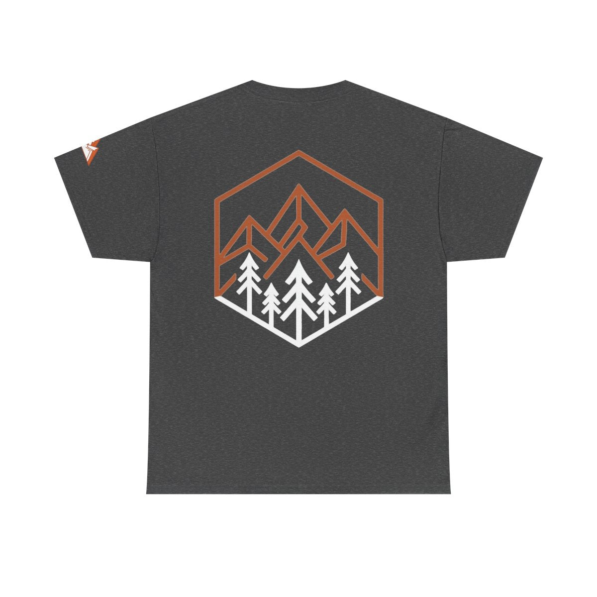 Color: Dark Heather | Peaks Premium Graphic Tee