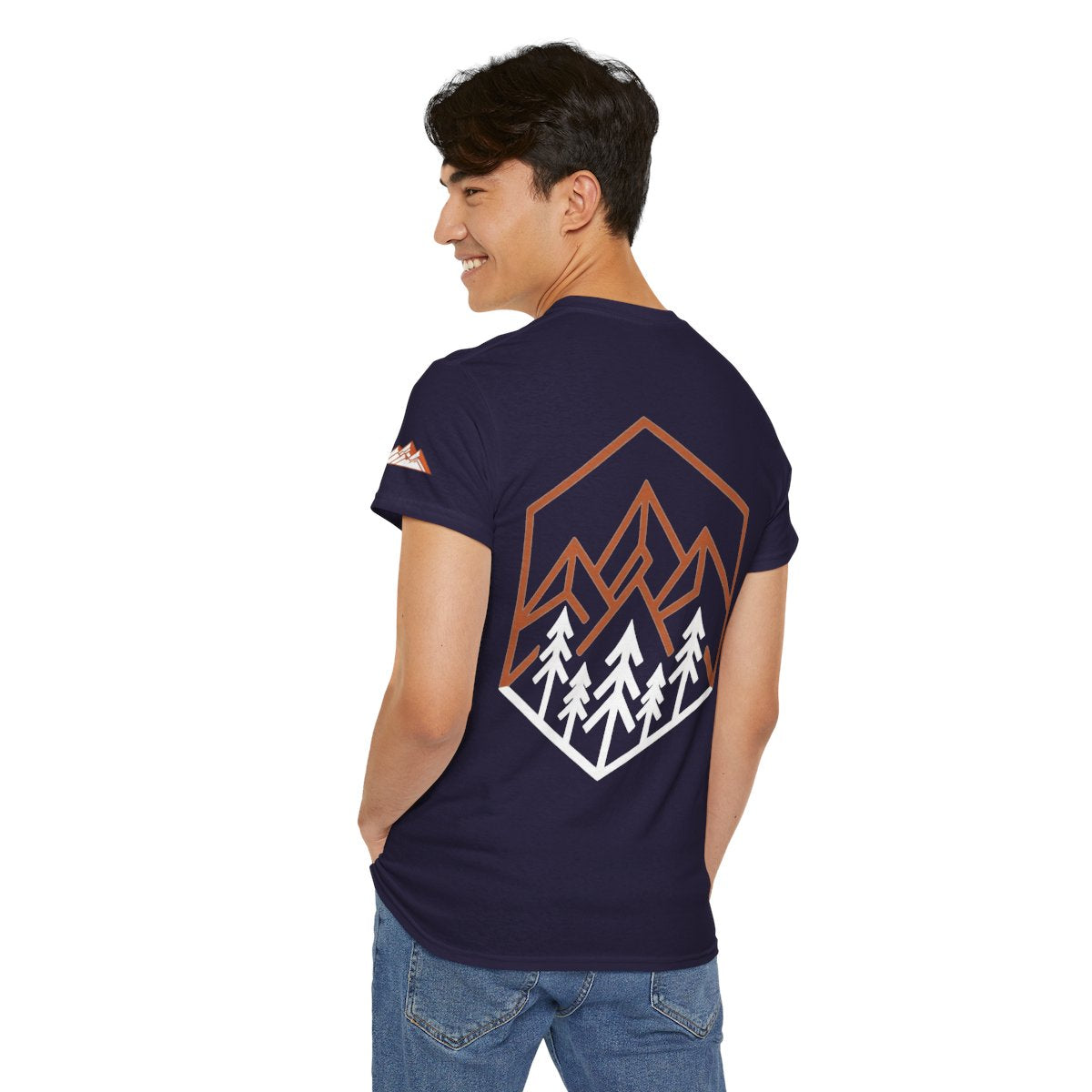 Color: Blackberry | Peaks Premium Graphic Tee