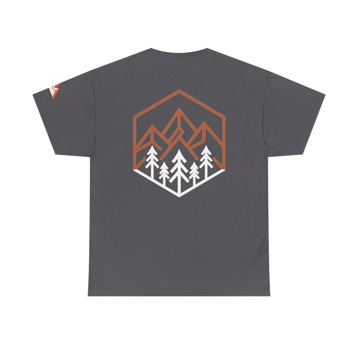 Color: Charcoal | Peaks Premium Graphic Tee