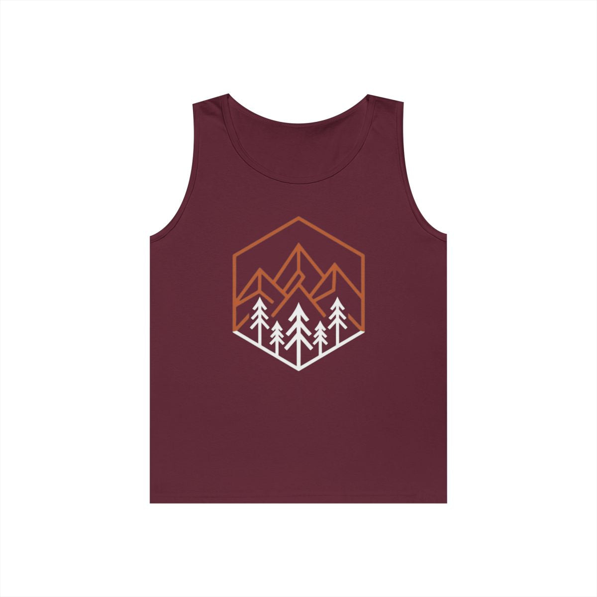 Color: Maroon | Peaks Tank Top