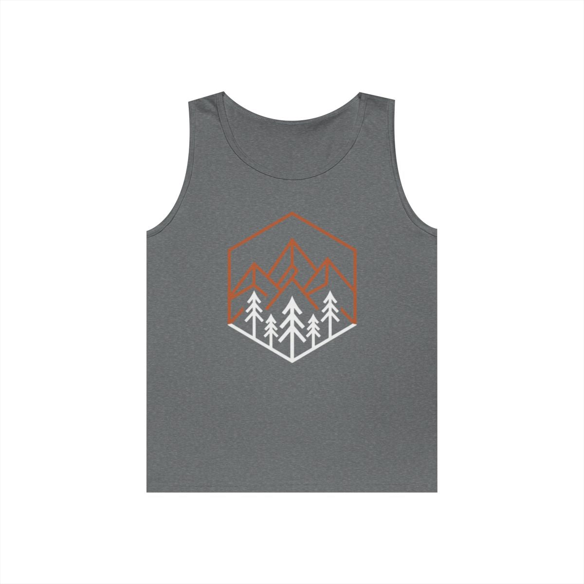 Color: Graphite Heather | Peaks Tank Top