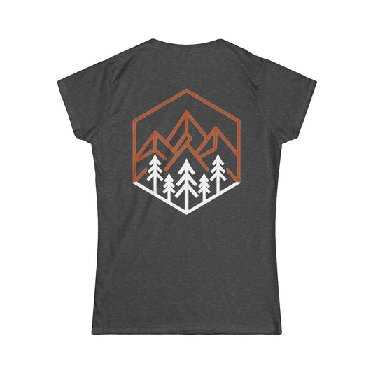 Color: Dark Heather | Peaks Women's Tee