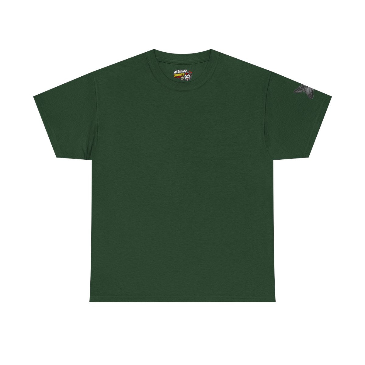 Color: Forest Green | Pencil Sketch Art Okapi Premium Graphic Tee