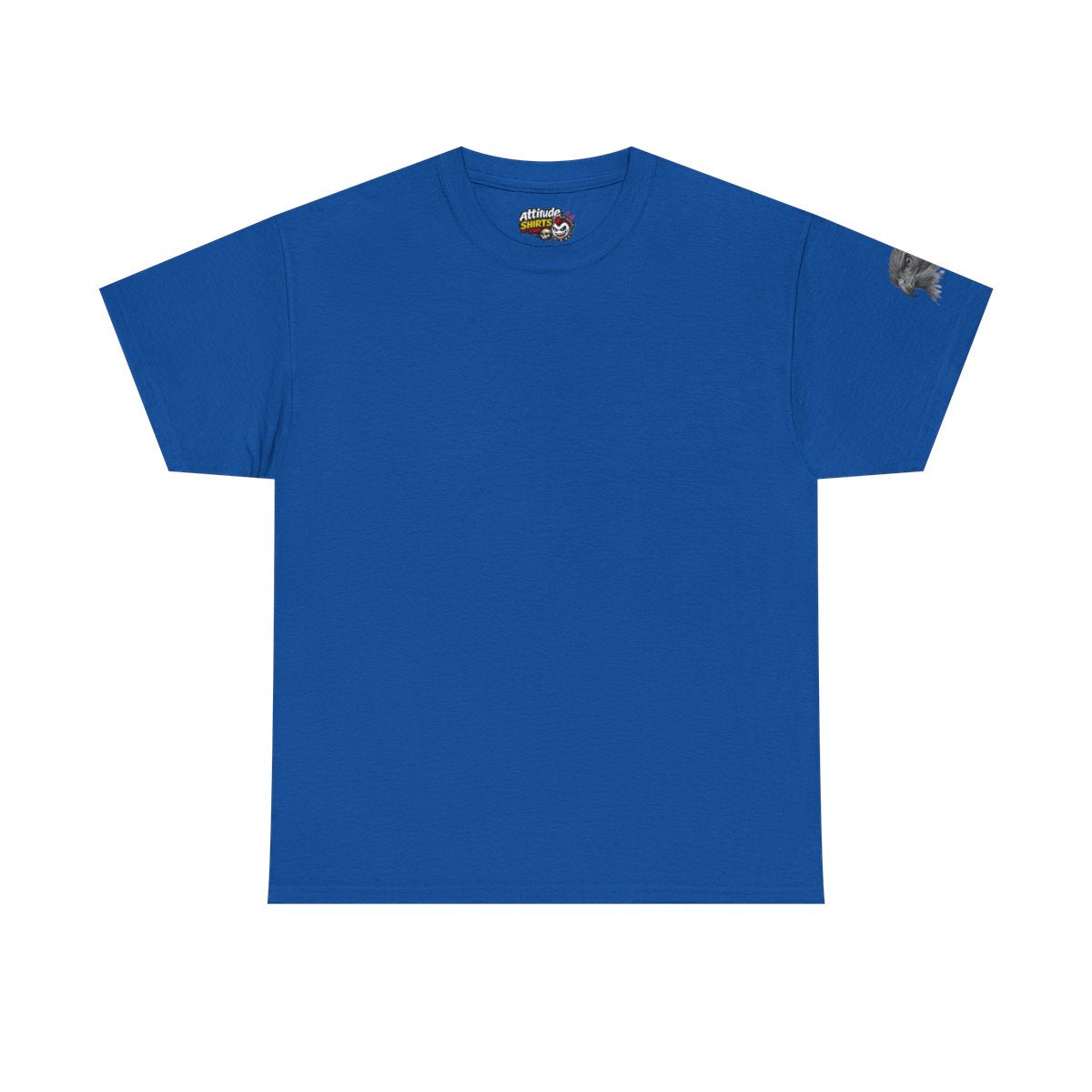 Color: Royal | Pencil Sketch Art Red-Tailed Hawk Premium Graphic Tee