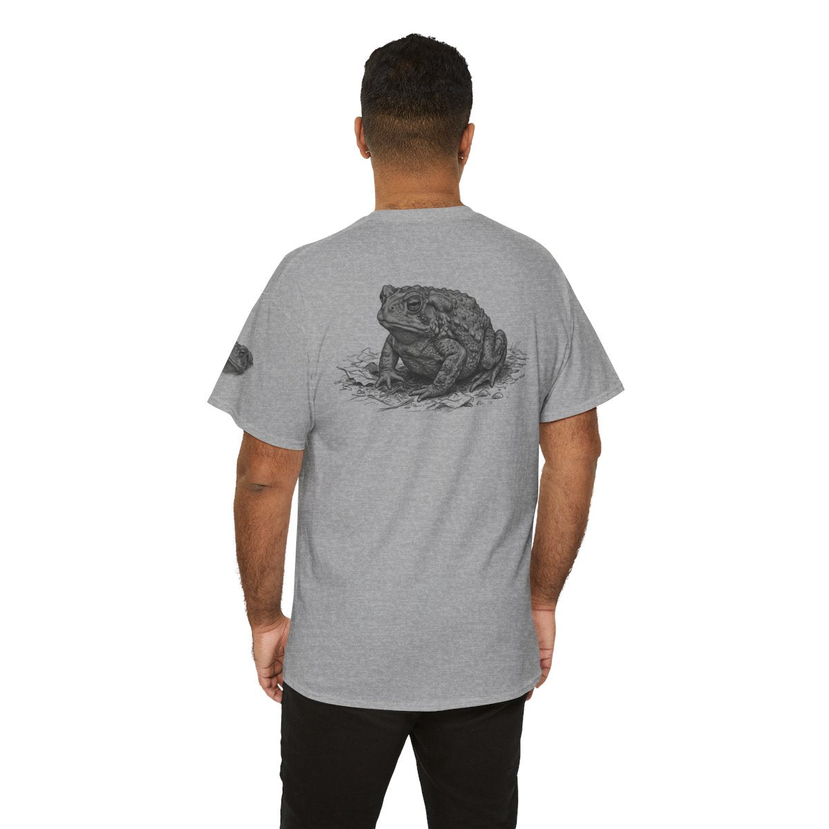 Color: Sport Grey | Pencil Sketch Art Toad Premium Graphic Tee