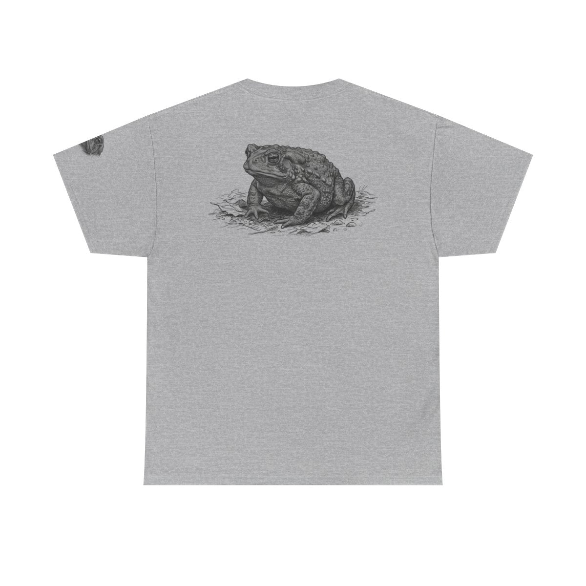 Color: Sport Grey | Pencil Sketch Art Toad Premium Graphic Tee