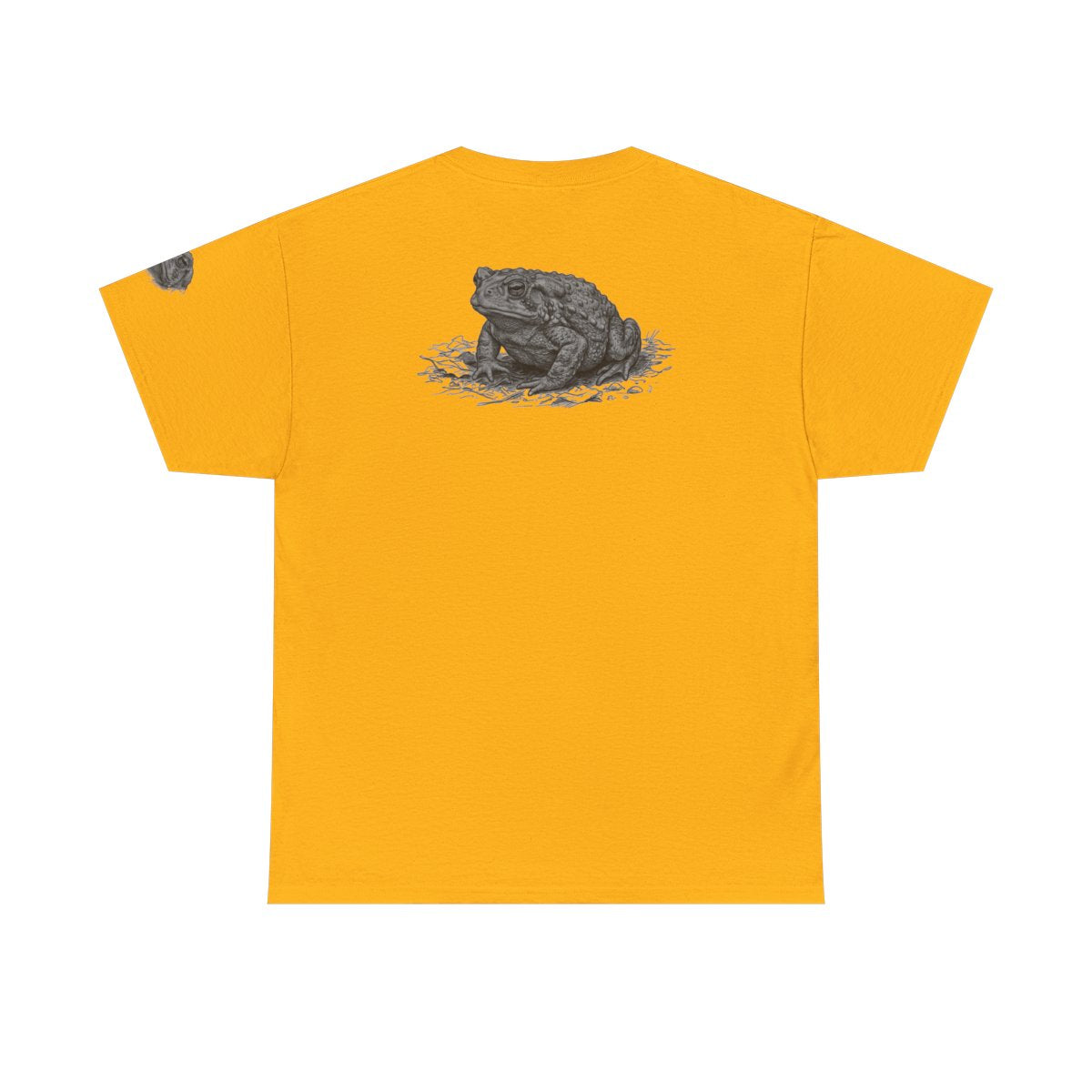 Color: Gold | Pencil Sketch Art Toad Premium Graphic Tee