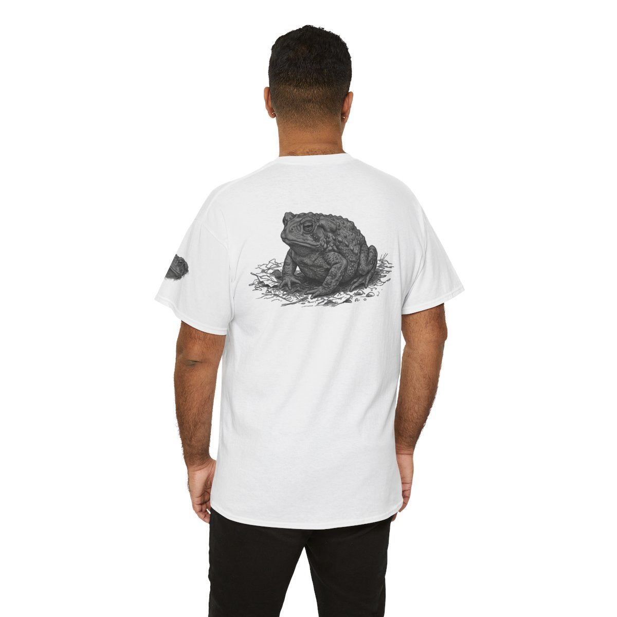 Color: White | Pencil Sketch Art Toad Premium Graphic Tee