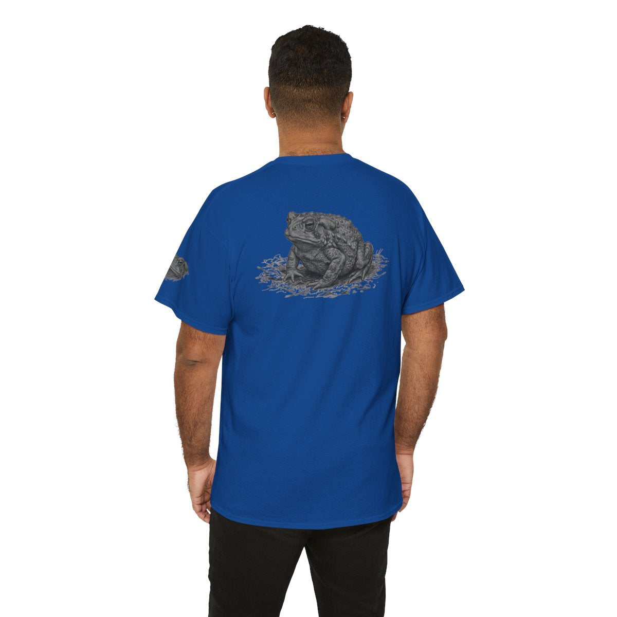 Color: Royal | Pencil Sketch Art Toad Premium Graphic Tee