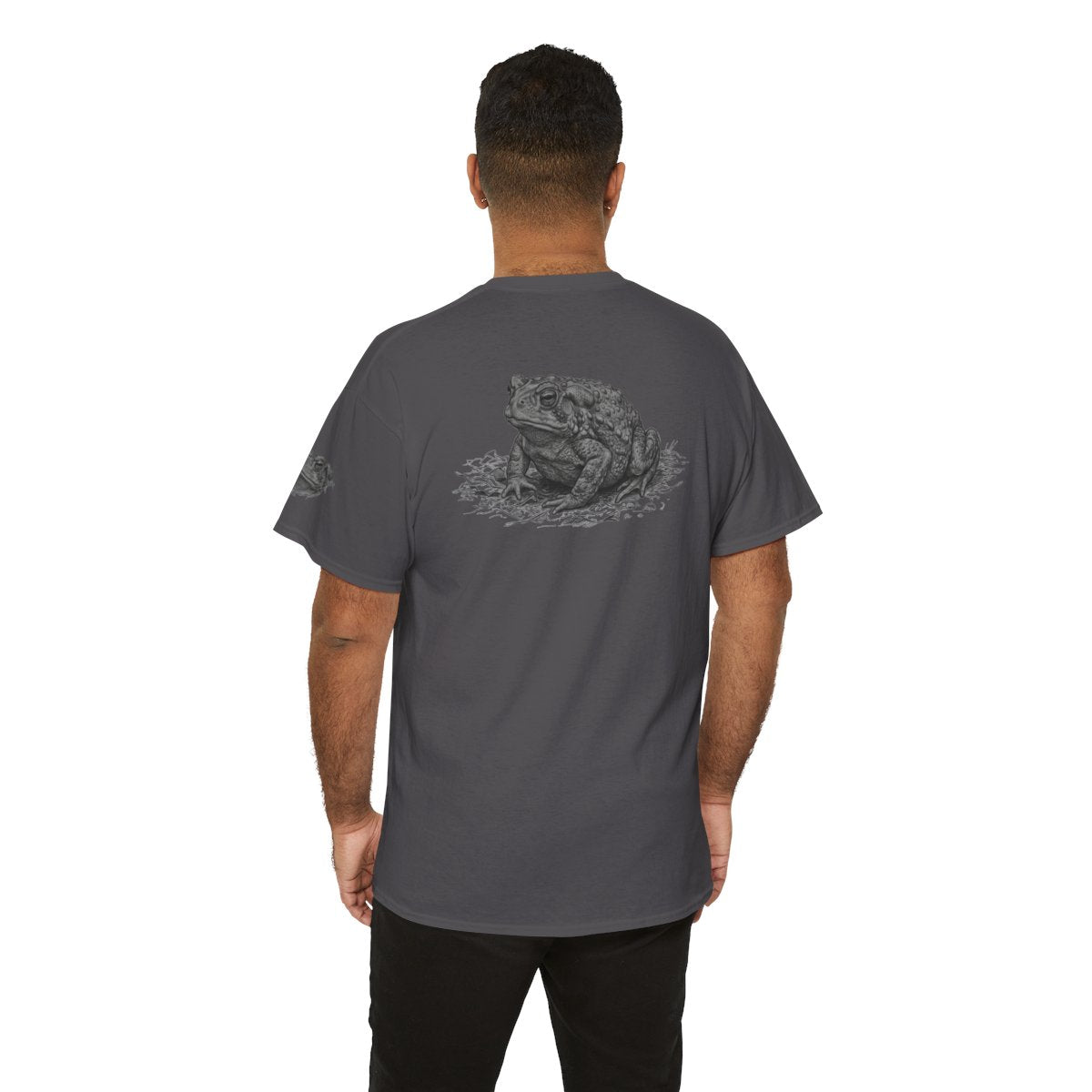 Color: Charcoal | Pencil Sketch Art Toad Premium Graphic Tee