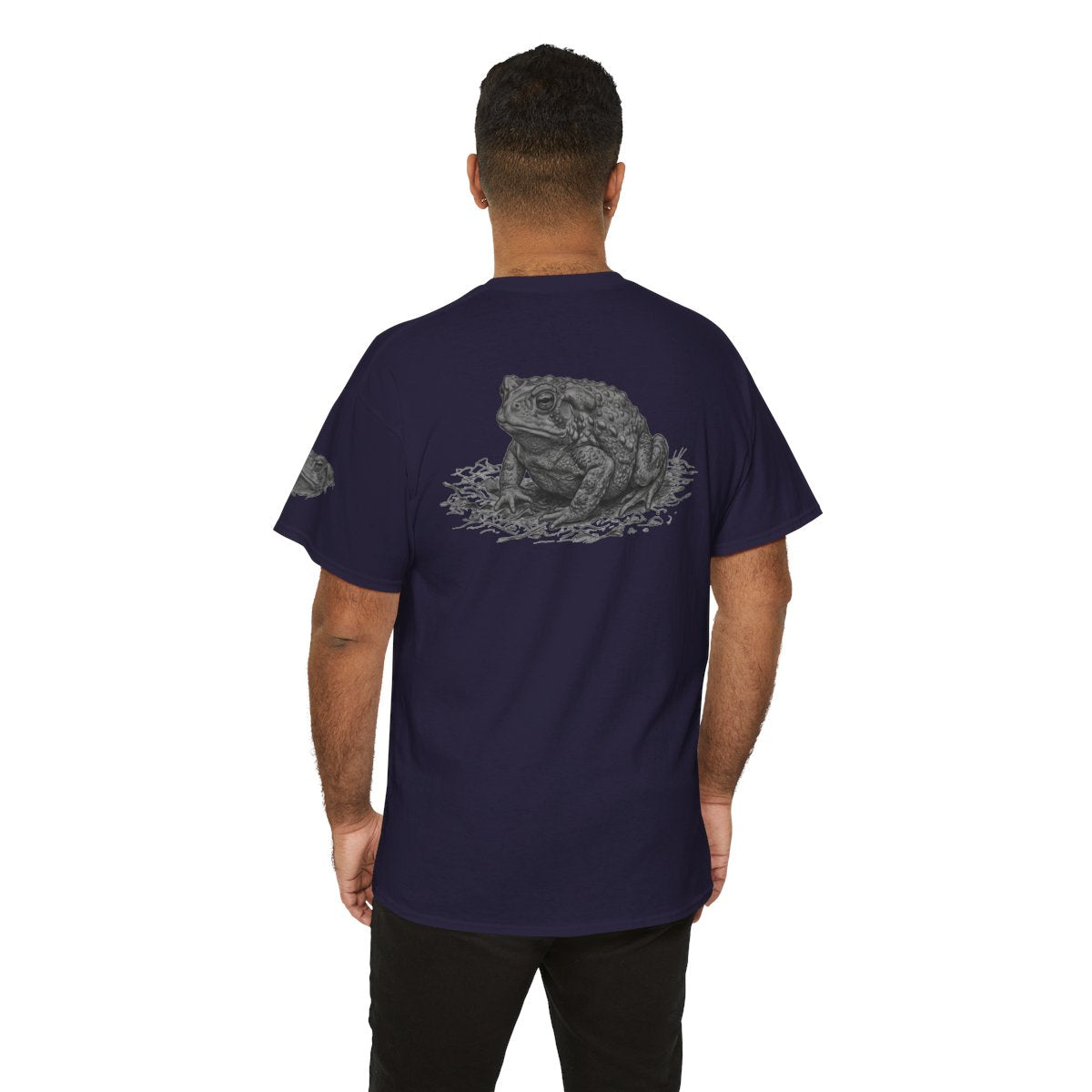 Color: Blackberry | Pencil Sketch Art Toad Premium Graphic Tee