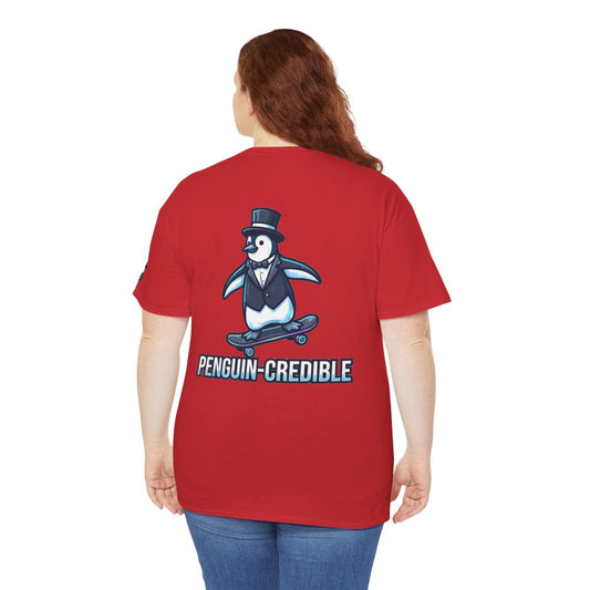 Color: Red | Penguin Credible Premium Graphic Tee