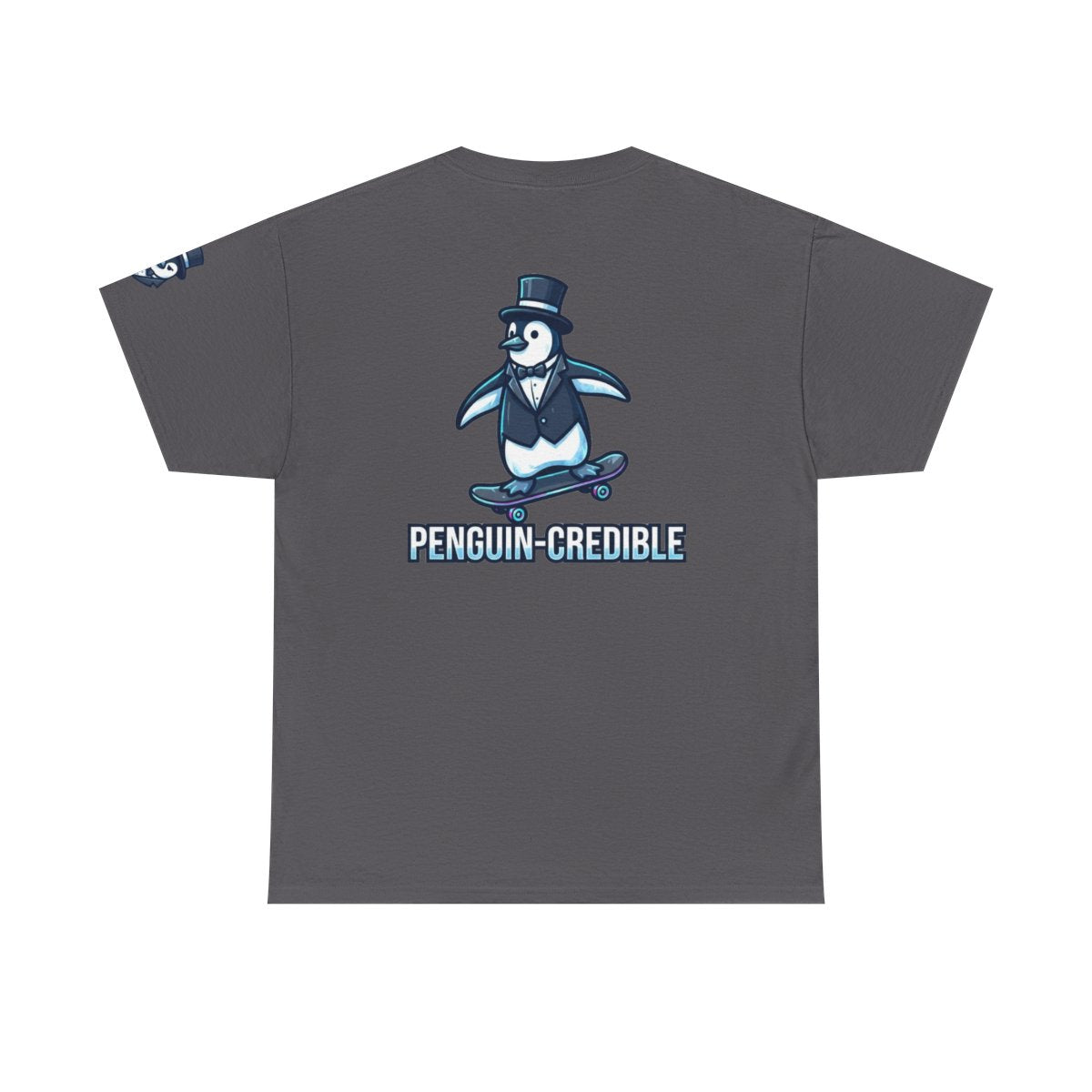 Color: Charcoal | Penguin Credible Premium Graphic Tee