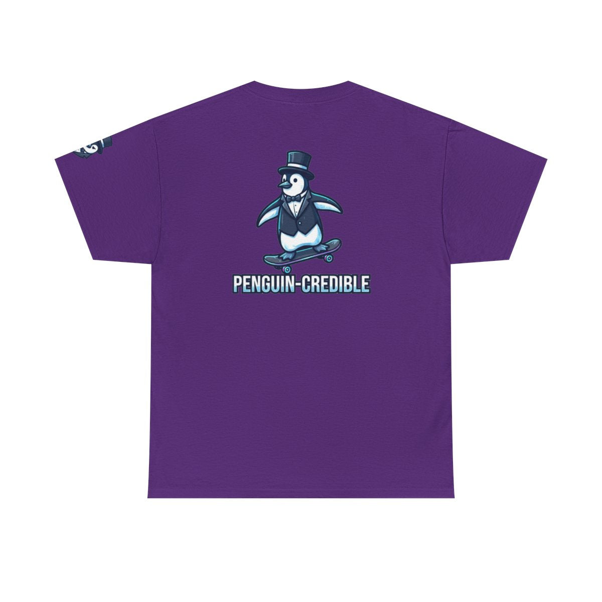 Color: Purple | Penguin Credible Premium Graphic Tee