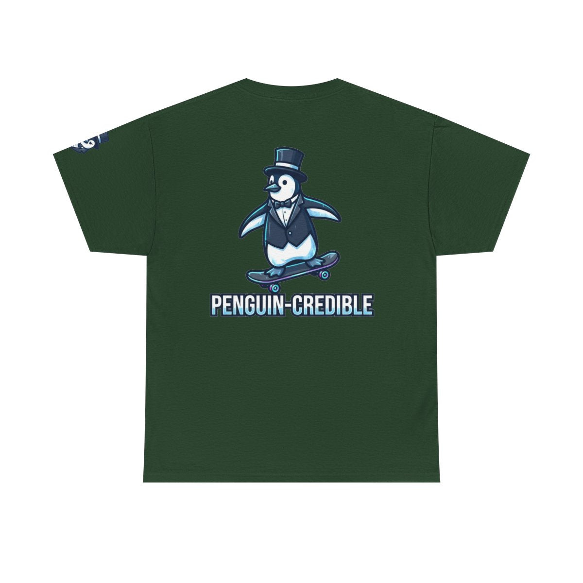 Color: Forest Green | Penguin Credible Premium Graphic Tee