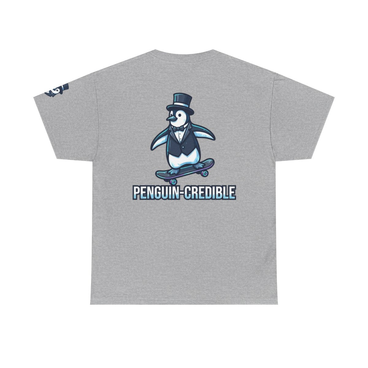 Color: Sport Grey | Penguin Credible Premium Graphic Tee
