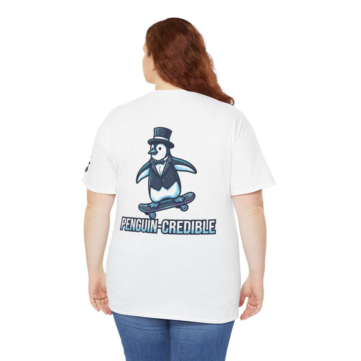 Color: White | Penguin Credible Premium Graphic Tee