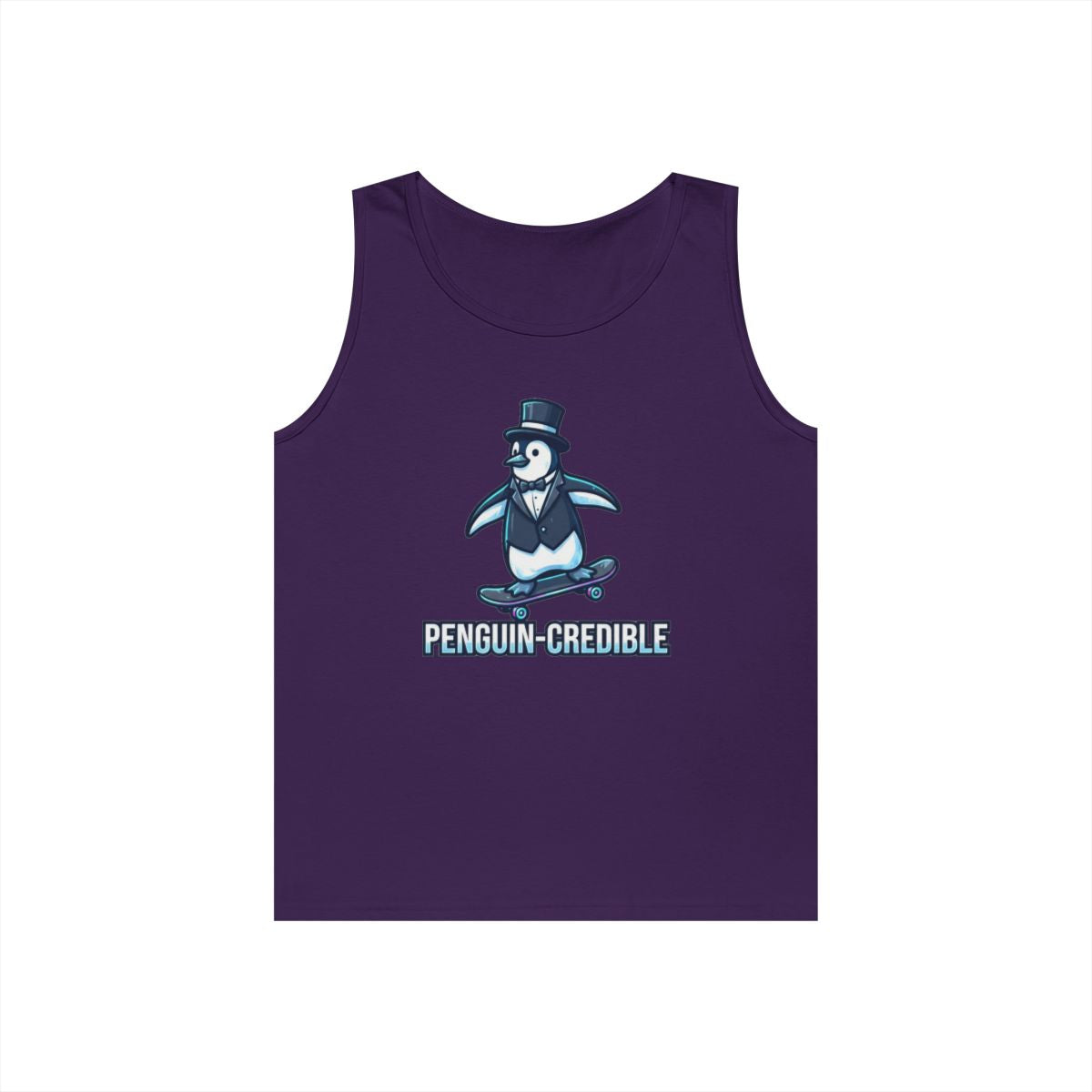 Color: Purple | Penguin Credible Tank Top