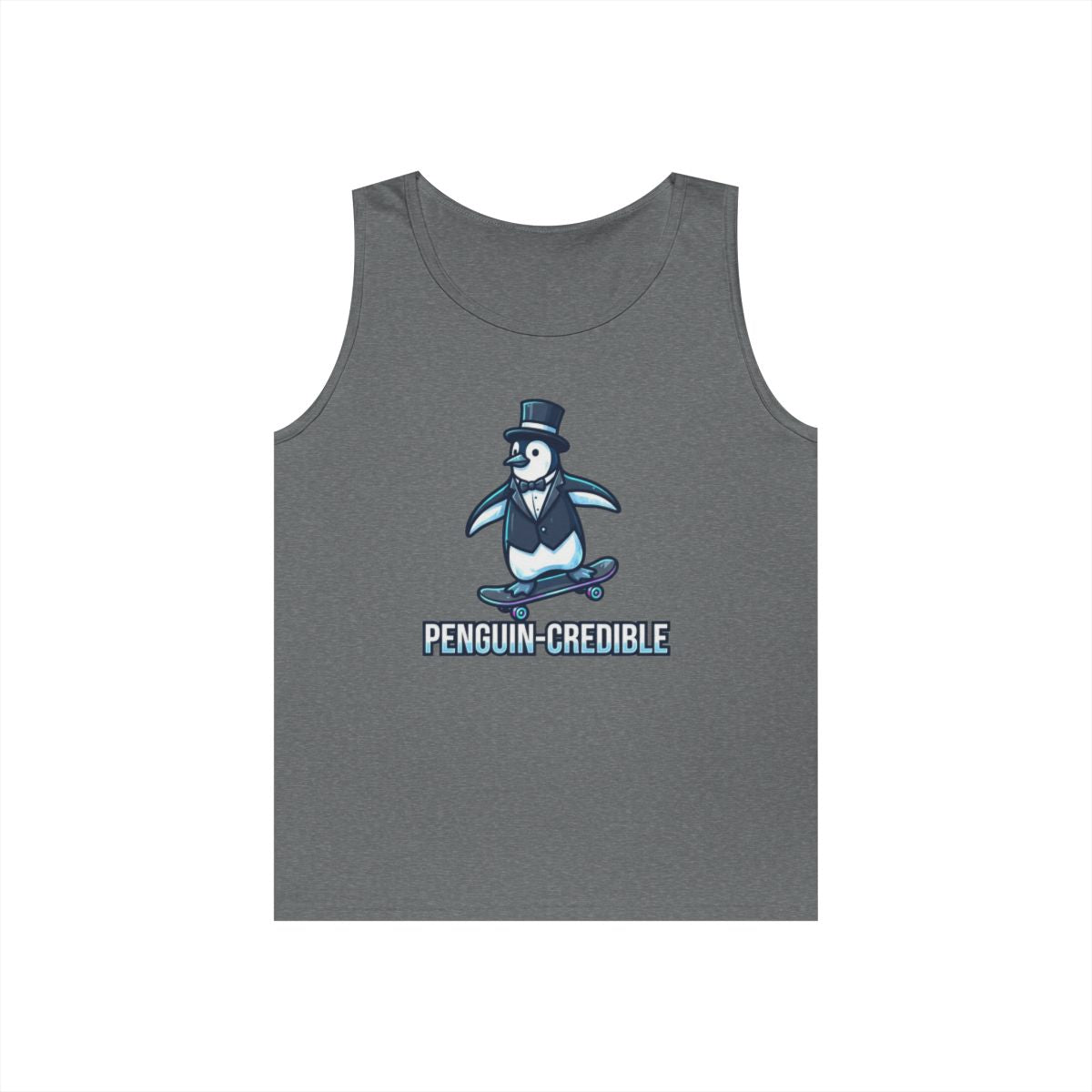 Color: Graphite Heather | Penguin Credible Tank Top