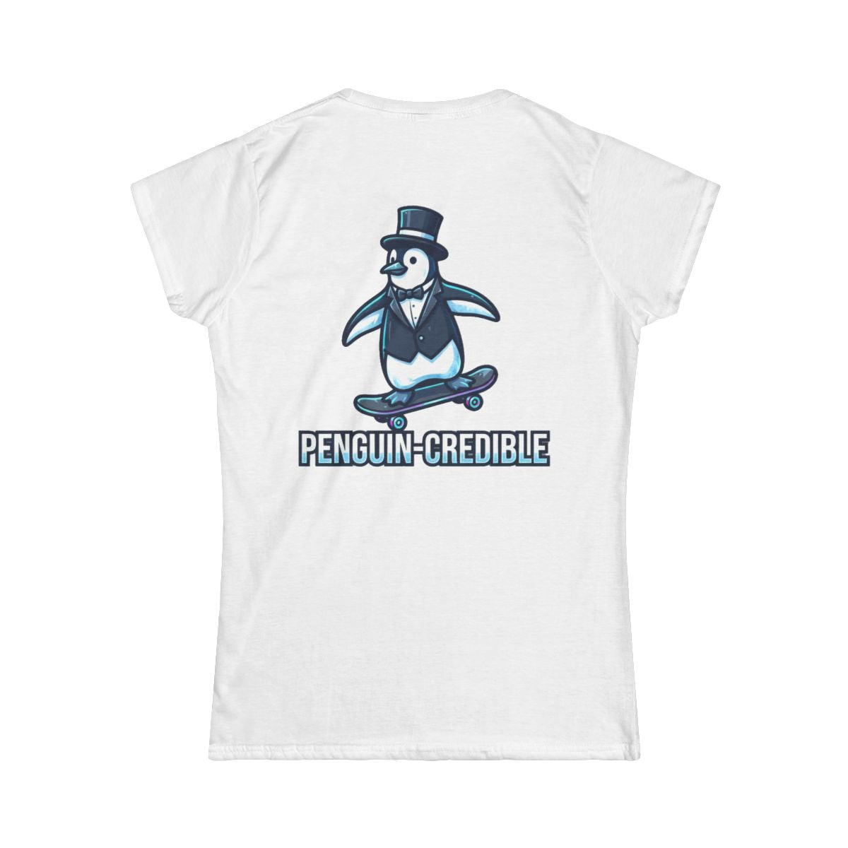 Color: White | Penguin Credible Women's Tee