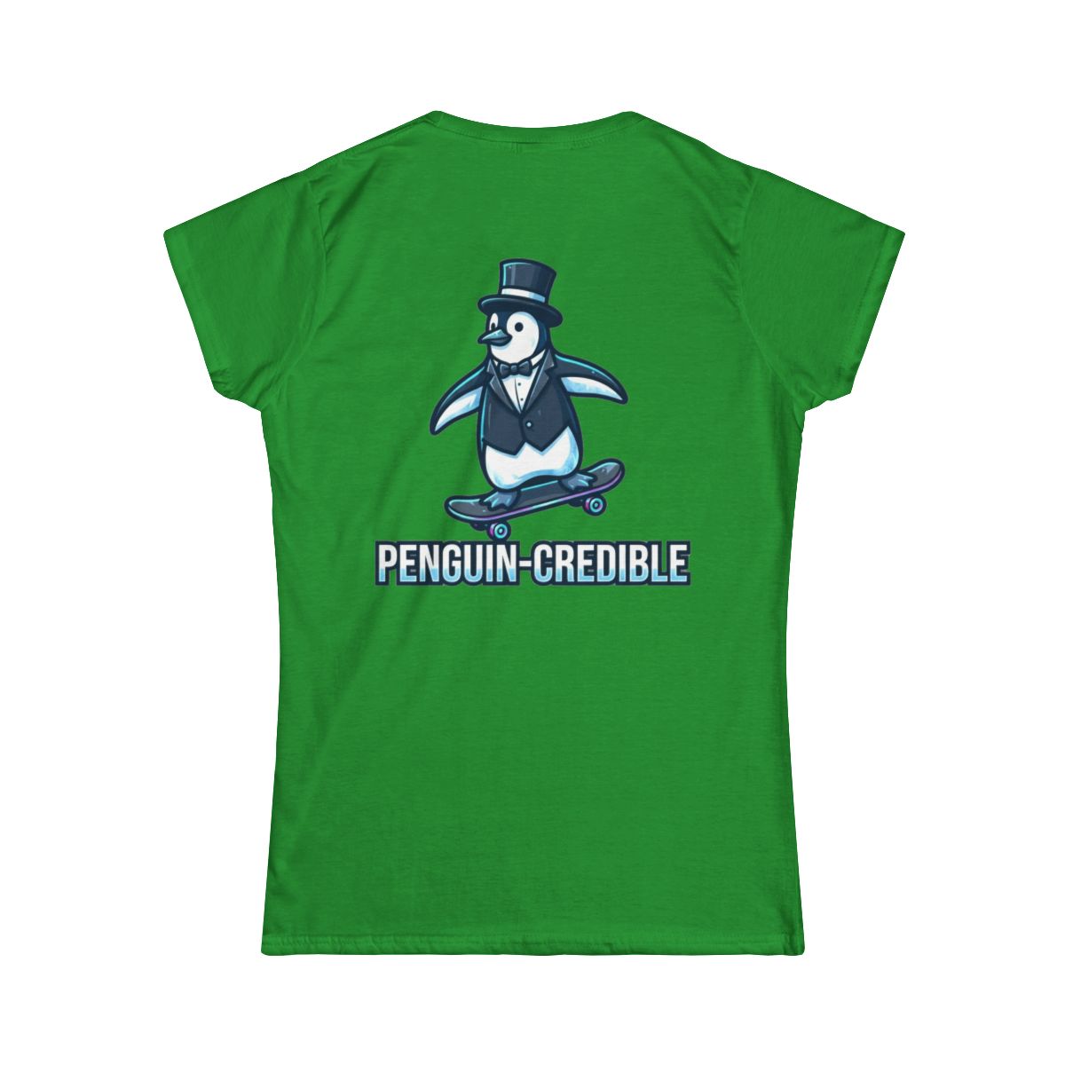 Color: Irish Green | Penguin Credible Women's Tee