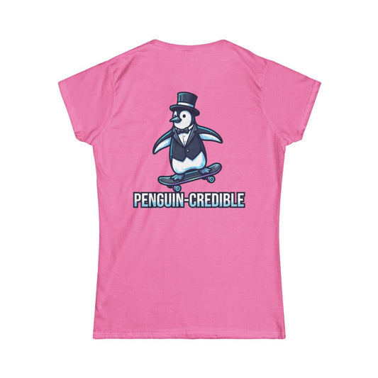 Color: Azalea | Penguin Credible Women's Tee