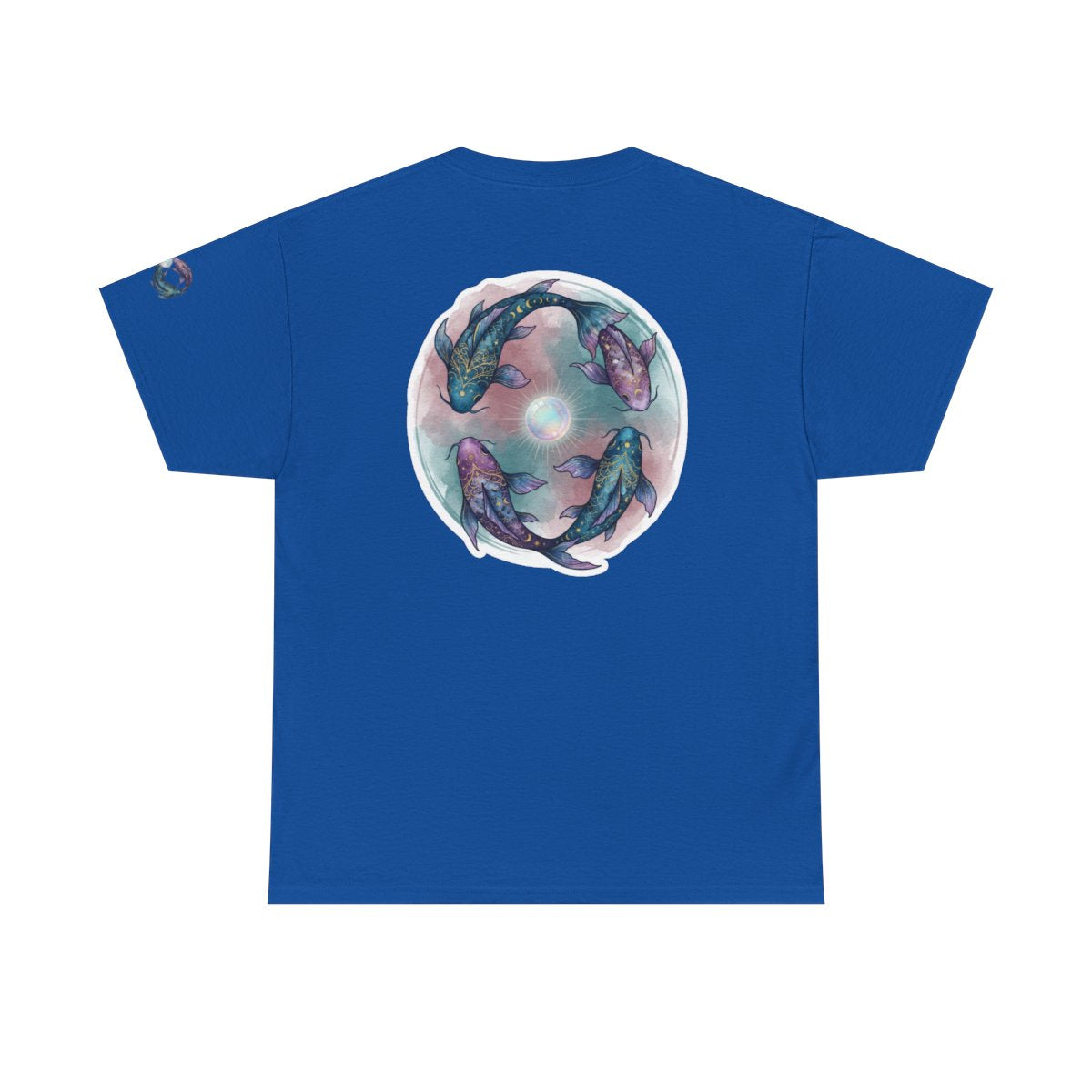 Color: Royal | Pisces The Infinite Fish Premium Graphic Tee