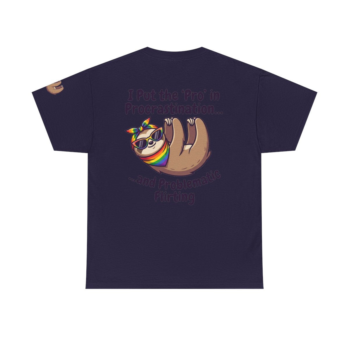 Color: Blackberry | Pro in Problematic Flirting Premium Graphic Tee