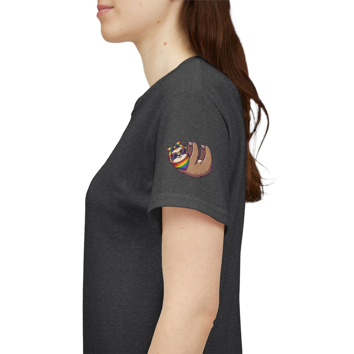 Color: Dark Heather | Pro in Problematic Flirting Premium Graphic Tee