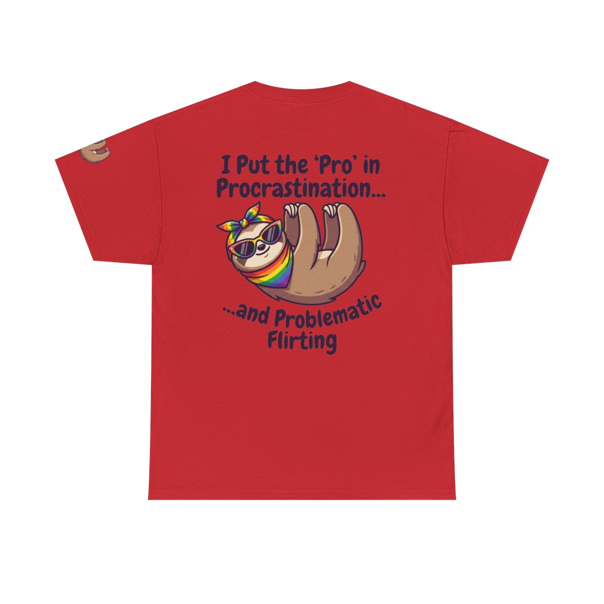 Color: Red | Pro in Problematic Flirting Premium Graphic Tee