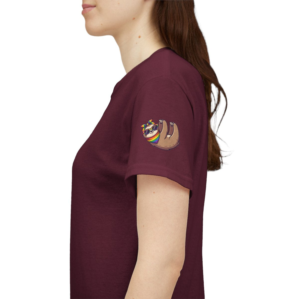 Color: Maroon | Pro in Problematic Flirting Premium Graphic Tee