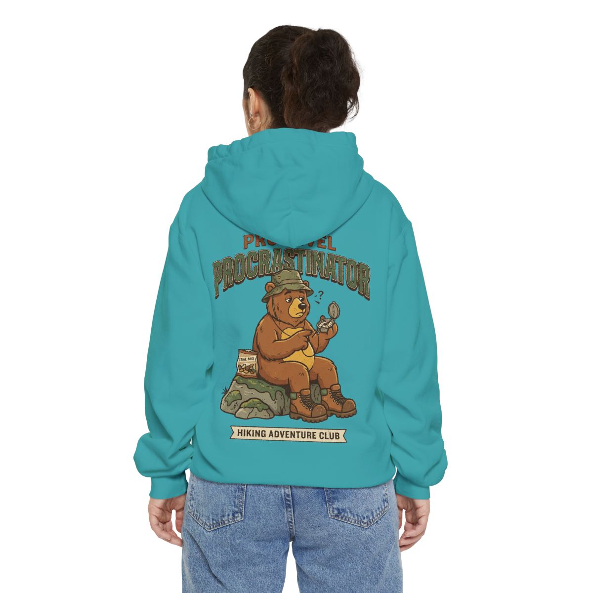 Color: Seafoam | Pro Level Procrastinator Garment-Dyed Hoodie