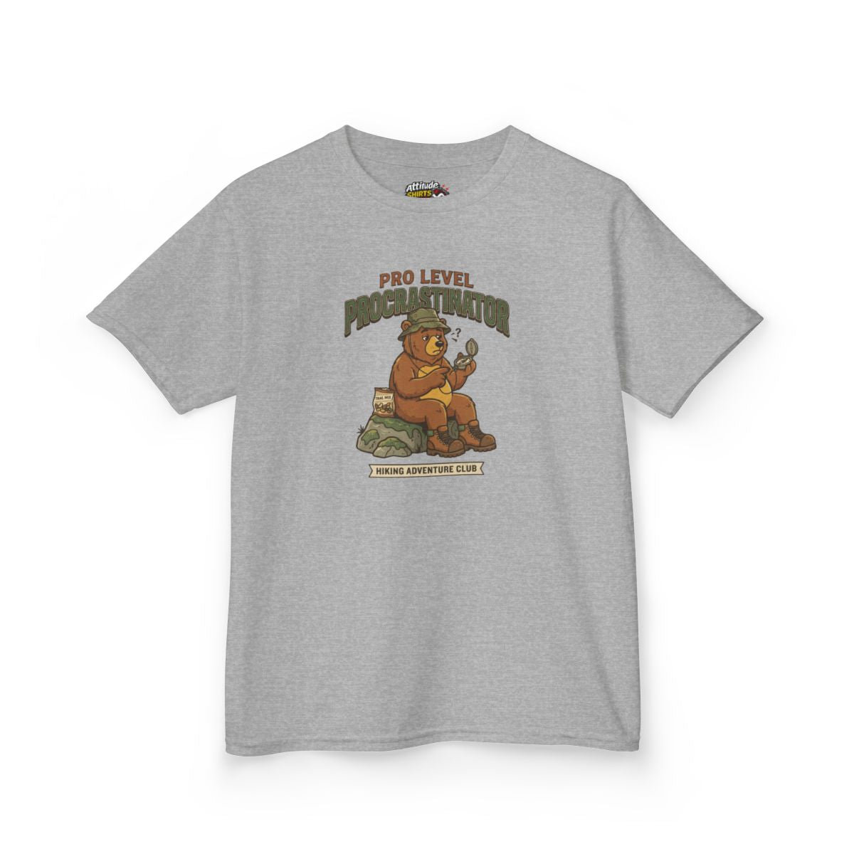 Color: Sport Grey | Pro Level Procrastinator Kids Tee